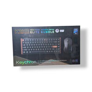 Keychron K2 HE Wireless Magnetic Keyboard & Mouse Bundle (New)